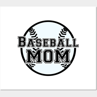 Baseball Mom Posters and Art